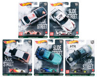 HOT WHEELS 2021 PREMIUM CAR CULTURE SLIDE STREET (SET OF 5 CARS)