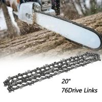 【The-Best】 xqwznb 20นิ้ว76 Links เปลี่ยน Chainsaw Saw Mill Ripping Smooth สำหรับ Timberpro สำหรับตัดไม้62cc Chain 0.325 X7i7