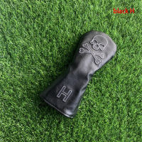 TRA ชุดไม้กอล์ฟไม้ fairway putter Club ชุดหัวปกหนัง PU unisex