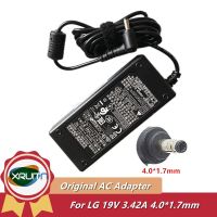 Genuine 19V 3.42A 4.0x1.7mm AC DC Power Adapter Charger for LG 15ND530 15U530 U450 U460 U560 Supply ADS-65BI-19-3 19065G New original warranty 3 years