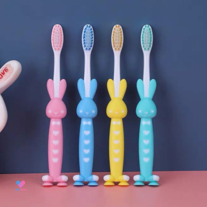 แปรงสีฟันเด็ก-แพ็ค-4-ชิ้น-สำหรับเด็ก-3-12-ปี-แปรงสีฟันขนนุ่ม-แปรงสีฟันเด็กเล็ก-ของใช้เด็กอ่อน-ของใช้เด็ก-sm662