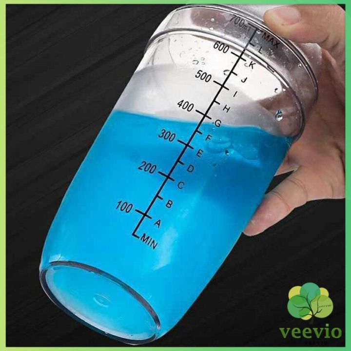 veevio-แก้วเชคค็อกเทล-เครื่องมือบาร์เทนเดอร์-สเกลคู่-ร้านชานม-snow-grams-cup