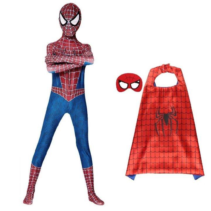 halloween-kid-avengers-hero-spiderman-l-venom-panther-cosplay-costume-boy-and-girl-party-holiday-christmas-purim-cosplay-costume