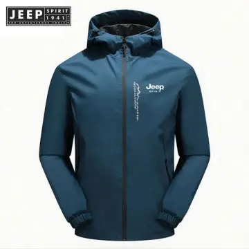 JEEP SPIRIT Men's Sun Protection Clothing Thin Jacket Coat Sunshade UV  Protection Hoodie Fishing Clothing Travel Outdoor Jackets