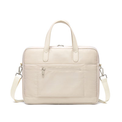 MINGKE กระเป๋าแล็ปท็อป13 14 15.6นิ้วกระเป๋าถือกระเป๋าสะพายบ่าสำหรับผู้หญิงสำนักงานเลดี้ธุรกิจกันน้ำกันกระแทก Stylish CHICTH