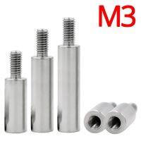 [HOT JIAZZAQQMGW 555] M3ทองเหลืองรอบ Standoff Bakelite คอลัมน์กระดานหลักทองแดง Spacer เชื่อมด้ายปลอกแยกสตั๊ด304สแตนเลสสกรู