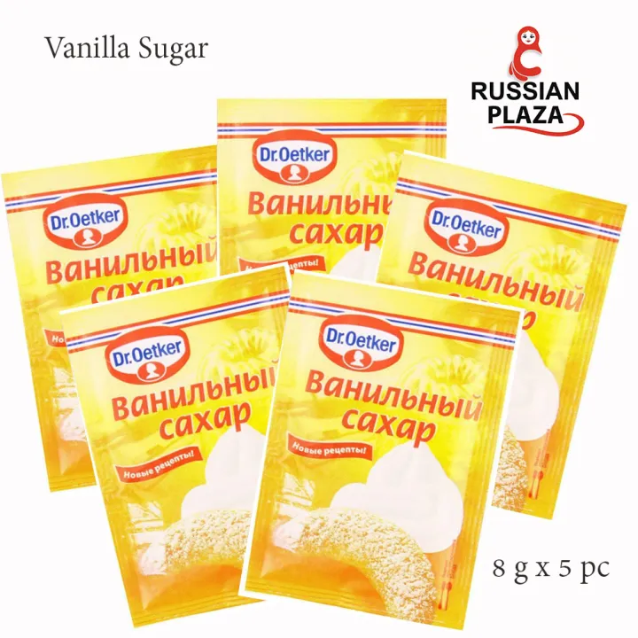 Dr. Oetker Vanilla sugar 8g x 5 pc / Dr. Oetker Ванильный сахар, 8 г x ...
