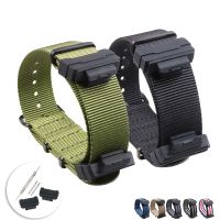 ஐ☒ Nylon Bracelet 16mm for GA100 GA200 GLX5600 G5600e DW5600/5610 DW6900 G8900 GLS100 Canvas Watch Band Strap Resin Adapter