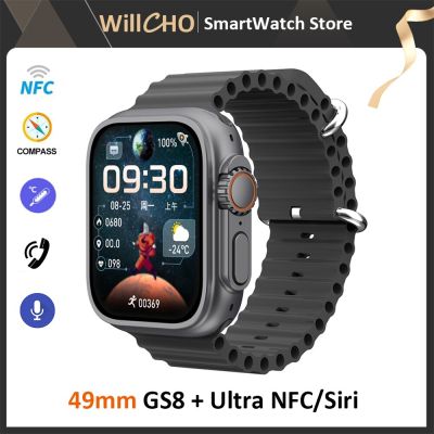ZZOOI 49mm GS8 Ultra Plus Smartwatch Series 8 Men Women Sport Smart Watch Bluetooth Call NFC Watch For Apple Xiaomi Andirod Pk DT8 GS8