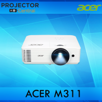 Acer M311 DLP Smart Projector : WXGA resolution at 4,500 ANSI Lumens brightness and with a high contrast ratio of 20,000: 1 รับประกัน 3 ปีเต็ม On Site Service [ by Projector Central ]