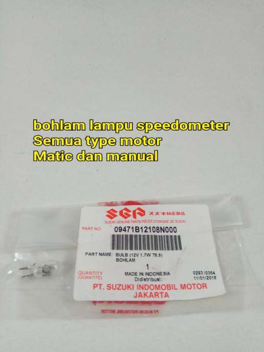 Bohlam Lampu Speedometer motor Suzuki Lazada Indonesia