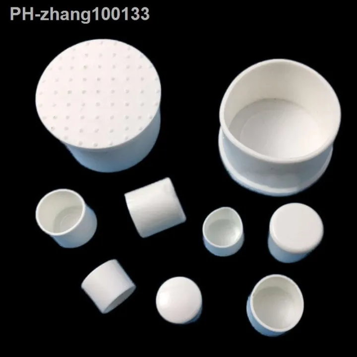 2-4-8pcs-10-50mm-round-white-table-chair-feet-stick-cover-clear-tube-pipe-end-caps-anti-skid-furniture-protector