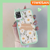 เคส Dienya สำหรับ VIVO S7 V20 Pro เคสภาพสีน้ำมันที่สวยงามลายดอกไม้ป้องกันเลนส์หลายสีเคสมือถือสาวน่ารักกันกระแทกทนทานต่อการตกและรอยขีดข่วน