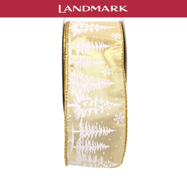 Landmark Gold Ribbon "Christmas Tree" Design Lazada PH
