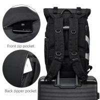 Laptop Backpack Computer Large Capacity Schoolbag Middle School Outdoor Travel Bag Student Large Business Leisure Waterproof Bag