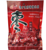 ขอบ Yijian 250g เจลาตินพุทรา怡健缘阿胶枣红枣蜜饯蜜枣无核蜜枣零食休闲小吃