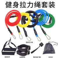 Sport Hub ยางออกกำลังกาย ยางยืด สายแรงต้าน ครบเซ็ท 11ชิ้น resistance band set อุปกรณ์ฟิตเนส