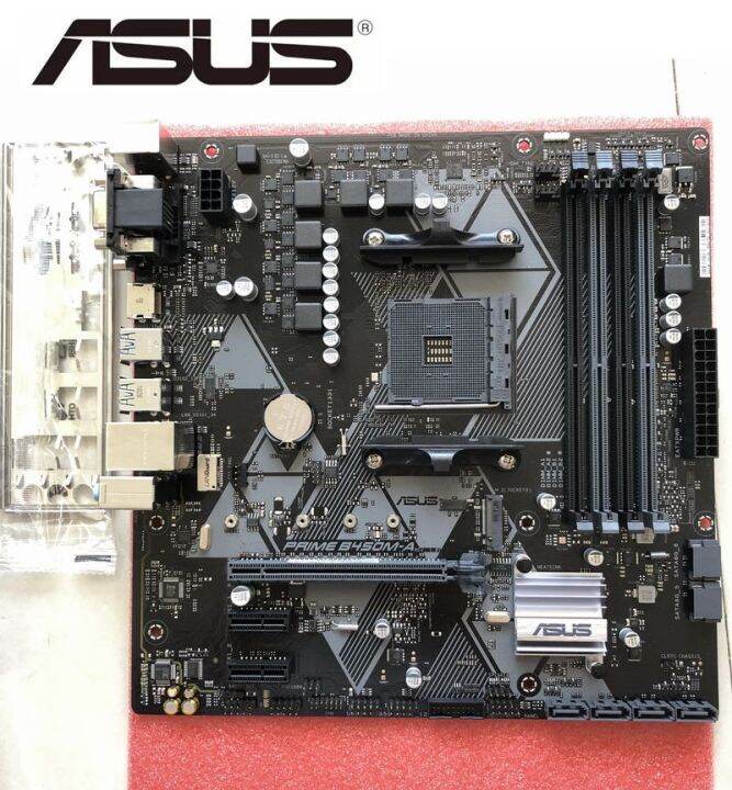desktop motherboard ASUS B450MA PRIME for AMD B450 AM4 DDR4 supports