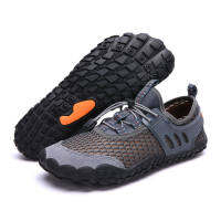 Breathable ผู้ชายตาข่ายรองเท้าสวมใส่ยางต้นน้ำรองเท้าQuick-Dry Trekkingน้ำกีฬารองเท้าผ้าใบนุ่มGood Grip hot sell kgofg