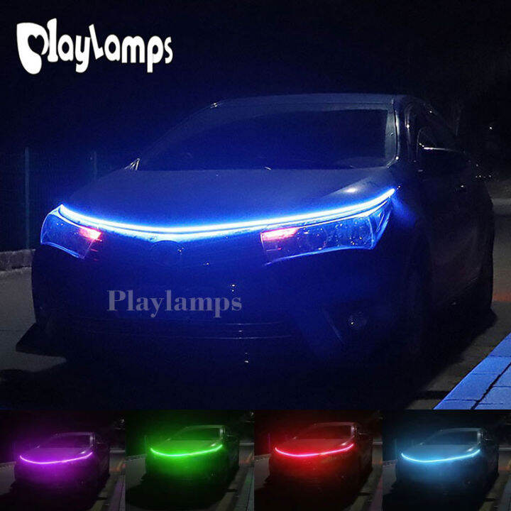 180cm Car Light Strip 12V LED DRL Flexible Car Atmosphere Light Bar