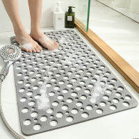 Eovna Shower Mat PVC Bathroom Non-slip Mat Round Silicone Non-Slip Shower Massage Mat Suction Pad Shower Mat Foot Pad