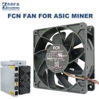 DXDFF ลูกปืน DFB380012000T FCN 12038พัดลม ASIC 12V 3.14A 7000RPM สำหรับ Antminer S19 S19pro L7 S17 T17 Innicon Miner A10 T2T A11