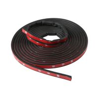 5M Car Door Sealing Strips Car Sound Insulation with Waterproof Rubber Strips Dust Door Seam Universal Double Door Strip