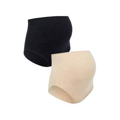 กางเกงในคุณแม่ Mothercare black and nude over the bump maternity briefs - 2 pack RA117