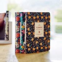 PU Leather Notebook Floral Flower Schedule Book Diary Weekly Planner Notebook Paper School Office Supplies Stationery Note Pad