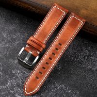 Suitable For Handmade Holvin Leather Strap 21 24mm Genuine Dublin Seiko Howelli