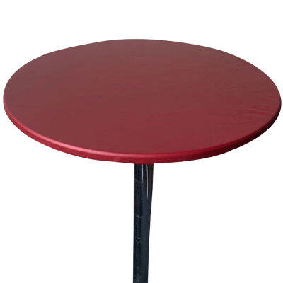 【Lucky】Round 60-130Cm ผ้าคลุมโต๊ะกันน้ำ Fitted Tablecloth Elastic Protector