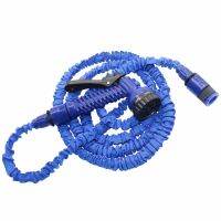 【YF】₪  25-75FT Expandable Garden Hose Tube with 7 1 water irrigation Watering Car