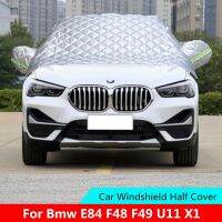 ที่คลุมกระจก X2 X1 F49 U11 E84รถ Bmw,ที่คลุมกระจกผ้าฝ้ายขนสัตว์ตัวป้องกันม่านบังแดดกันฝุ่นฝนเครื่องสร้างน้ำแข็งเกล็ดหิมะฤดูหนาว