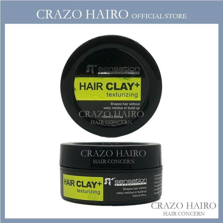 Sensation ST Texturizing Hair Clay + 100ml Lazada