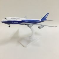 JASON TUTU 20cm Boeing 747 Plane Model Airplane Model Aircraft Model 1:300 Diecast Metal planes toys Collect