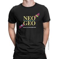 AES T Shirt For Men 100% Cotton Leisure T Shirts O Neck Neo Geo Snk Tee Shirt Classic Short Sleeve Clothes 2XL 3XL XS-6XL