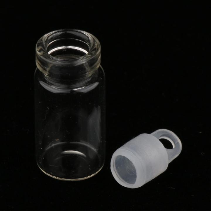 20PCS Tiny Glass Jars Glass Sample Jars Small Glass Jars Small