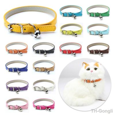 【hot】ↂ﹍✵  Leather Collar With Safety Necklace Collars Small Dog Chihuahua Accessories Products