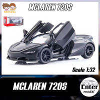 ของเล่น โมเดล​รถ​เหล็ก​ McLaren​ 720S​ ใหม่ล่าสุด [มีเสียงมีไฟ มี​กล่อง จัดส่งจากไทย??]​ เปิด​ได้​หลา​ยส่วน​ สเกล 1/32