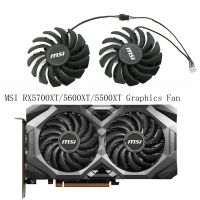 Gratis Ongkir/ต้นฉบับ☬พัด MSI MSI RX 5700 XT 5600 XT Mecha MACH PLD09210S12HH แฟนกราฟิก