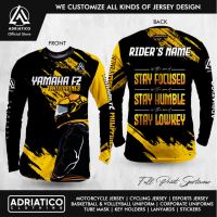 2023 design motorcycle riding adriatico jersey "yamaha fz" | customizable riders name | motorcycle riding clothes long sleeve long shirt，Can be customization