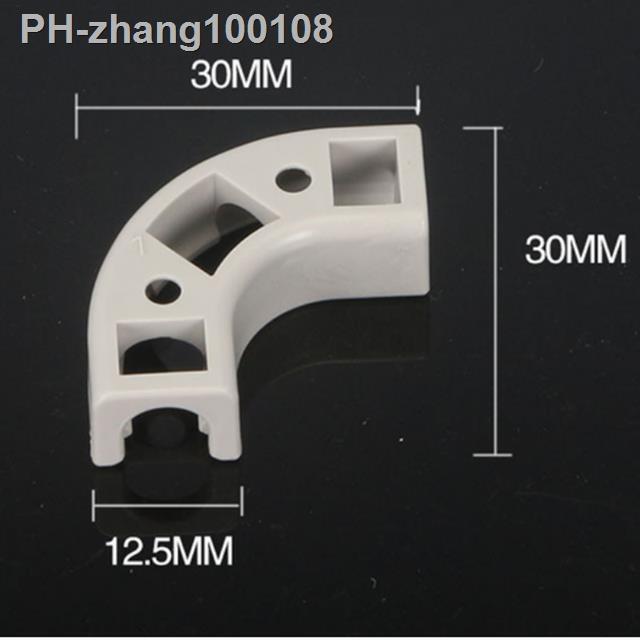 plastic-elbow-hose-bracket-10pcs-flow-elbow-clip-tube-angle-fixed-clamp-protector-pe-water-pipe-connector-filter-system-parts