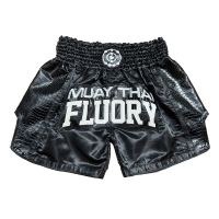 FLUORY Fire Base Muay Thai Shorts Children Sanda Combat Mixed Martial Arts Adult Training Boxing Muay Thai Shorts