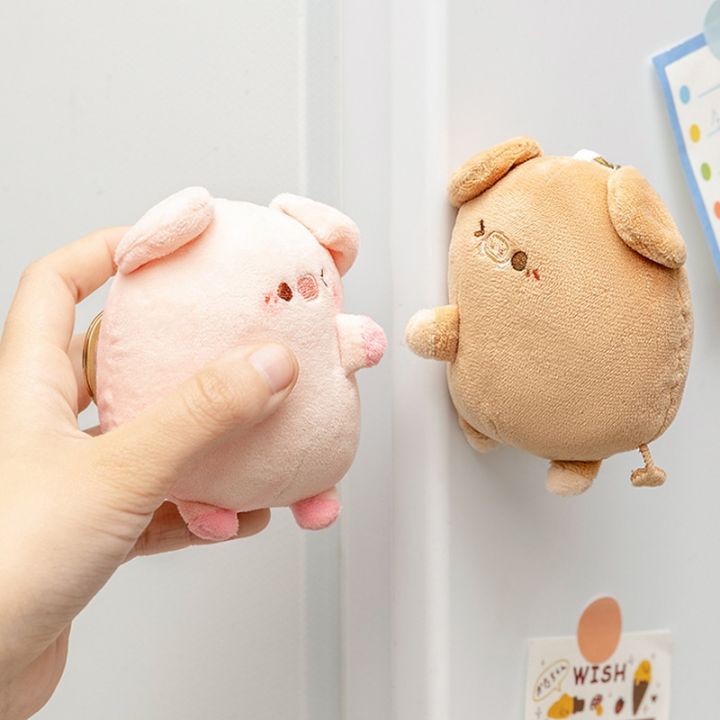 a-pair-plush-magnetic-couple-pig-keychain-cute-creative-plush-toy-kawaii-girl-holiday-gift-personalized-magnet-backpack-pendant