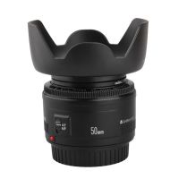 HOOD FOR CANON ES62 II (ทรงดอกไม้) / ทรงกระบอก Canon EF 50mm f/1.8 II Yongnuo 50mm f/1.8 for Canon"