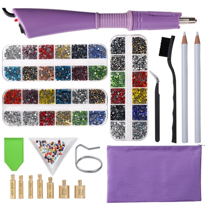 cw-new-hot-rhinestone-set-us-or-rhinestones-applicator-set-flatback-iron-on-wand-heat-fix-gun