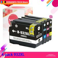 933 932XL 4ชิ้นสำหรับ HP932 933XL เปลี่ยนตลับหมึกสำหรับ HP Officejjet 6100 6600 6700 7110 7610เครื่องพิมพ์7612