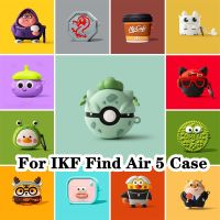 READY STOCK! For IKF Find Air 5 Case Funny cartoons styling for IKF Find Air 5 Casing Soft Earphone Case Cover