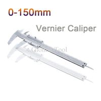 [QQL Hardware Tools]เหล็กกล้าคาร์บอน Vernier Caliper เครื่องชั่งน้ำหนัก150มม. เส้นผ่านศูนย์กลางเครื่องมือวินิจฉัยความลึกแสดงคาลิปเปอร์ Feeler Gauge Paquimetro เครื่องมือวัด