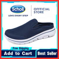 Scholl รองเท้าสกอลล์ scholl รองเท้า scholl Scholl รองเท้าสกอลล์ scholl รองเท้า รองเท้า scholl  ผู้ชาย scholl รองเท้าผ้าใบผู้ชายรองเท้าผู้ชาย scholl ขนาดใหญ่ 46 47 48 ครึ่งรองเท้าแตะรองเท้าแตะแบนผู้ชายแฟชั่นเดินรองเท้าผ้าใบเกาหลีครึ่งหนึ่ง-2030